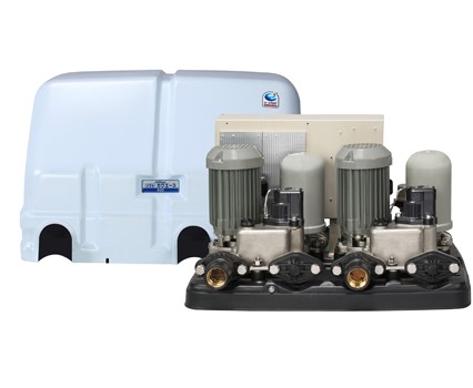 NFK2-750 単独運転32mm三相200V NF3(NFK2)形ｿﾌﾄｶﾜｴｰｽ ｽﾃﾝﾚｽ&ｲﾝﾊﾞｰﾀ吐出し圧一定給水