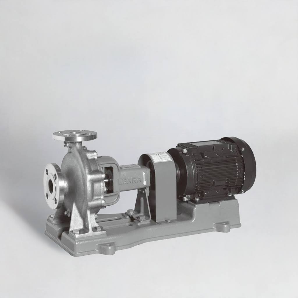 100×80FSS4K515B FSS形ｽﾃﾝﾚｽ製渦巻ﾎﾟﾝﾌﾟ60Hz荏原標準仕様ｸﾞﾗﾝﾄﾞﾊﾟｯｷﾝ形4極