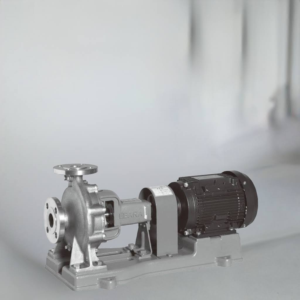 100×80FSS2F67.5B FSS形ｽﾃﾝﾚｽ製渦巻ﾎﾟﾝﾌﾟ60Hz荏原2極特殊仕様ﾒｶﾆｶﾙｼｰﾙ形SiC/ｶｰﾎﾞﾝ