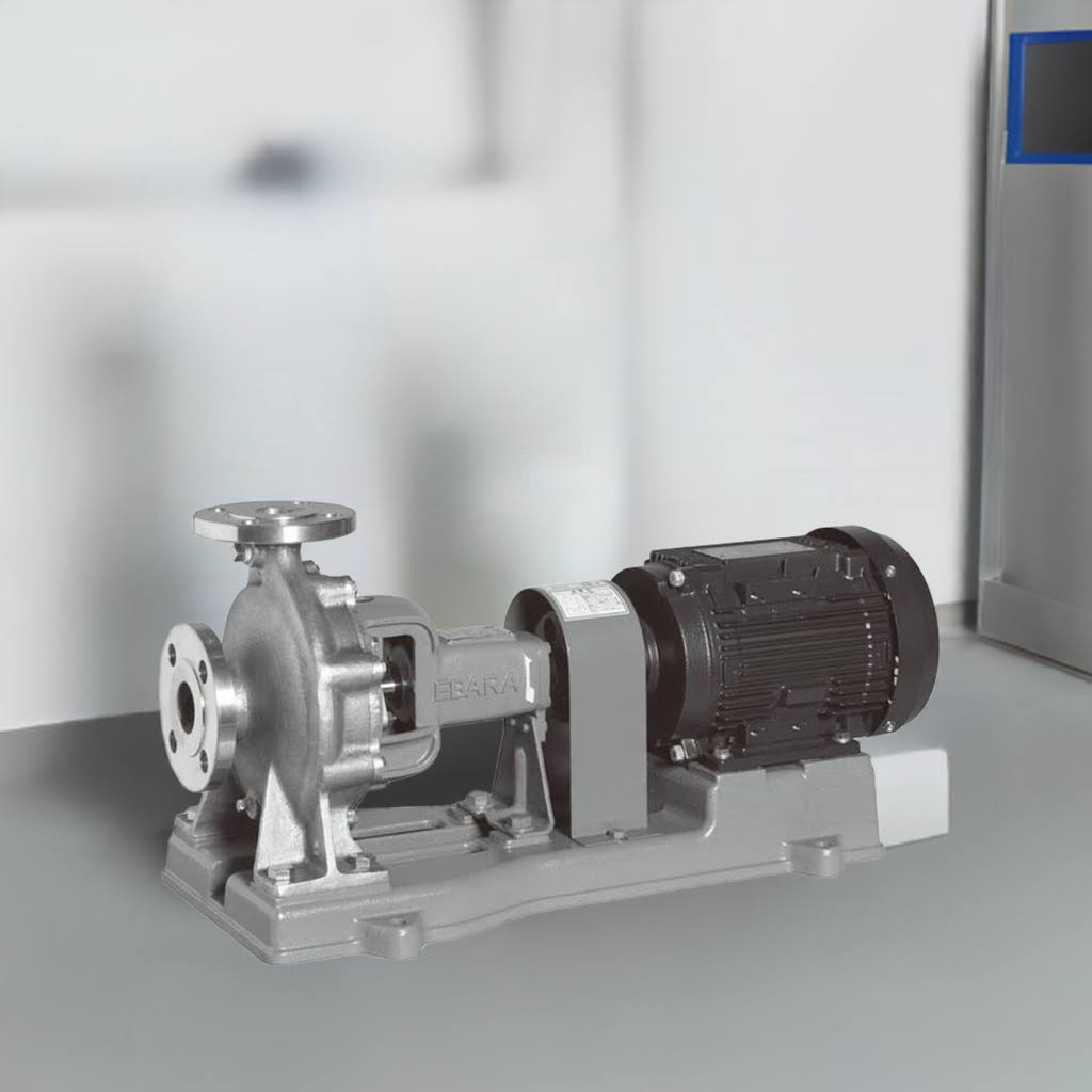 40×32FSS4H61.5B FSS形ｽﾃﾝﾚｽ製渦巻ﾎﾟﾝﾌﾟ60Hz荏原4極特殊仕様ﾒｶﾆｶﾙｼｰﾙ形SiC/ｶｰﾎﾞﾝ