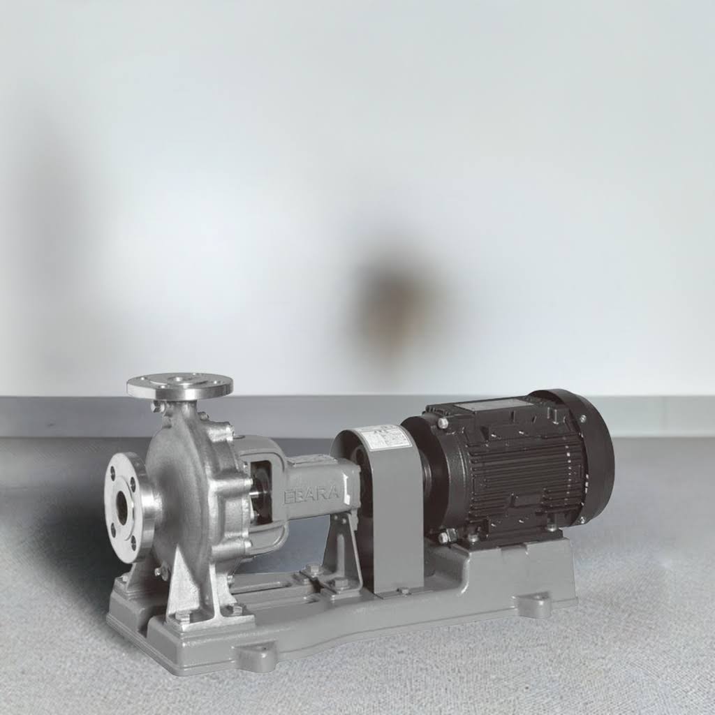 100×80FSS4H67.5B FSS形ｽﾃﾝﾚｽ製渦巻ﾎﾟﾝﾌﾟ60Hz荏原4極特殊仕様ﾒｶﾆｶﾙｼｰﾙ形SiC/ｶｰﾎﾞﾝ