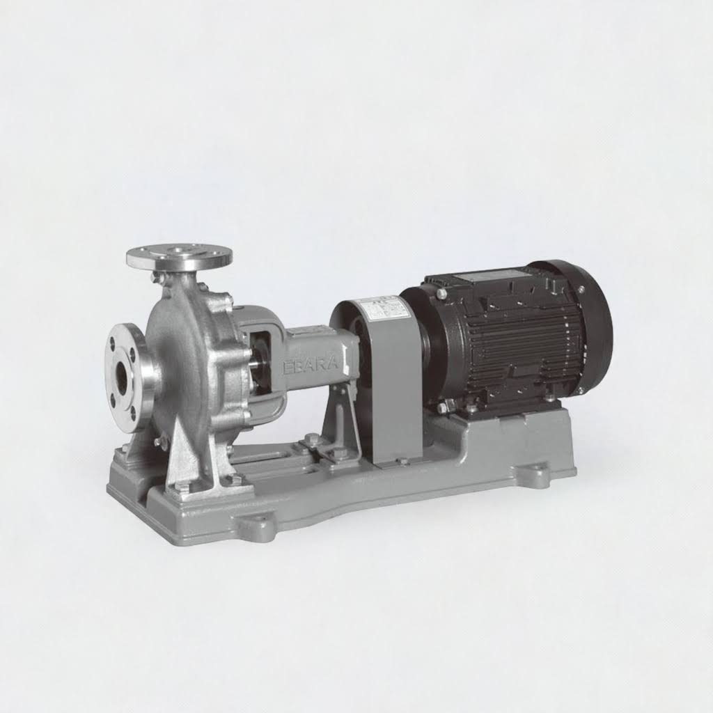 100×80FSS4J615B FSS形ｽﾃﾝﾚｽ製渦巻ﾎﾟﾝﾌﾟ60Hz荏原4極特殊仕様ﾒｶﾆｶﾙｼｰﾙ形SiC/ｶｰﾎﾞﾝ