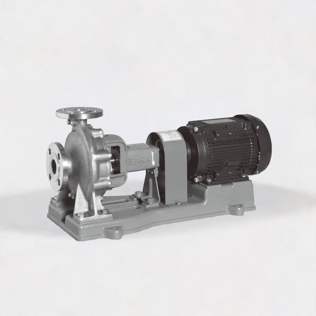 125×100FSS4K618B FSS形ｽﾃﾝﾚｽ製渦巻ﾎﾟﾝﾌﾟ60Hz荏原 4極特殊仕様ﾒｶﾆｶﾙｼｰﾙ形SiC/ｶｰﾎﾞﾝ