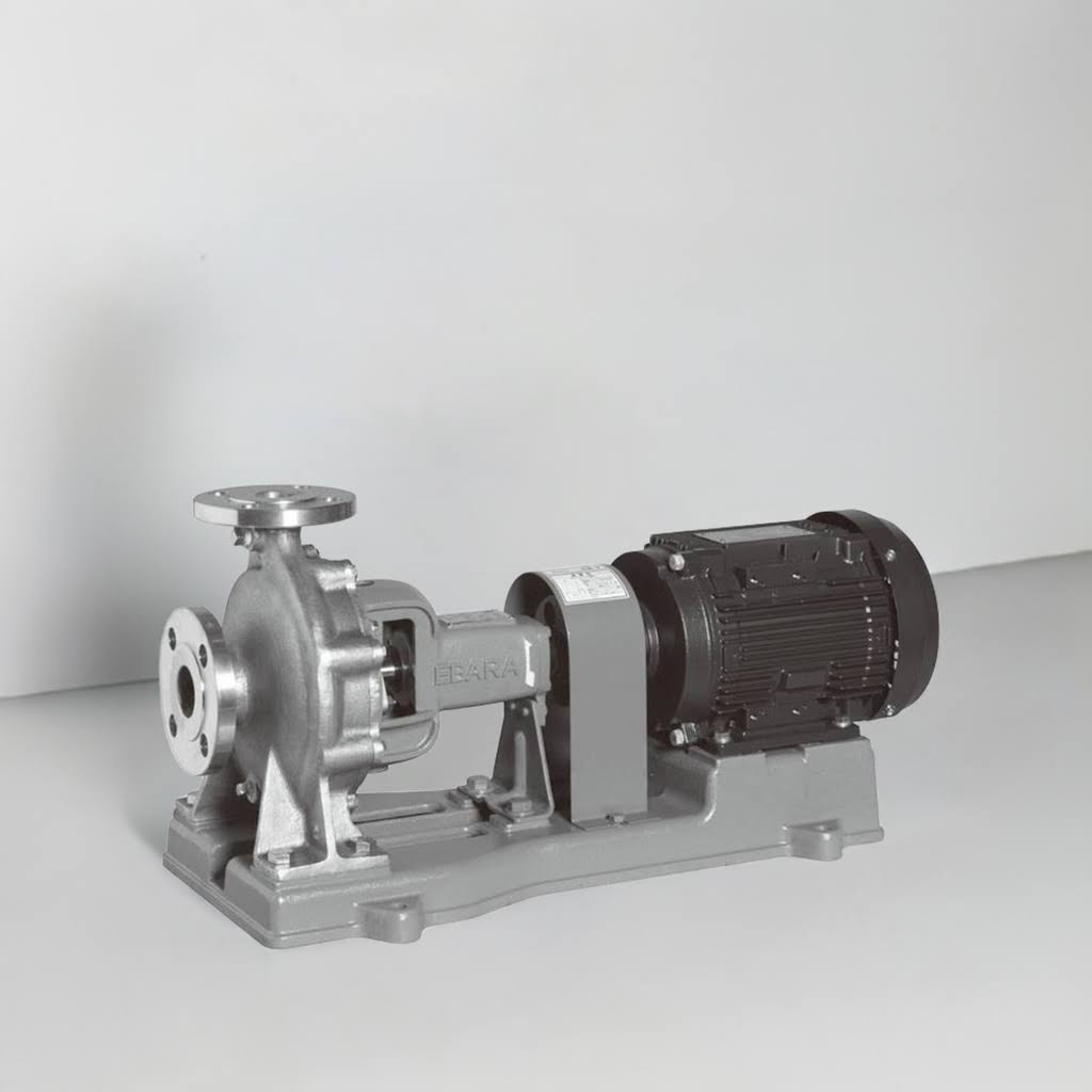 125×100FSS4K630B FSS形ｽﾃﾝﾚｽ製渦巻ﾎﾟﾝﾌﾟ60Hz荏原4極特殊仕様ﾒｶﾆｶﾙｼｰﾙ形SiC/ｶｰﾎﾞﾝ