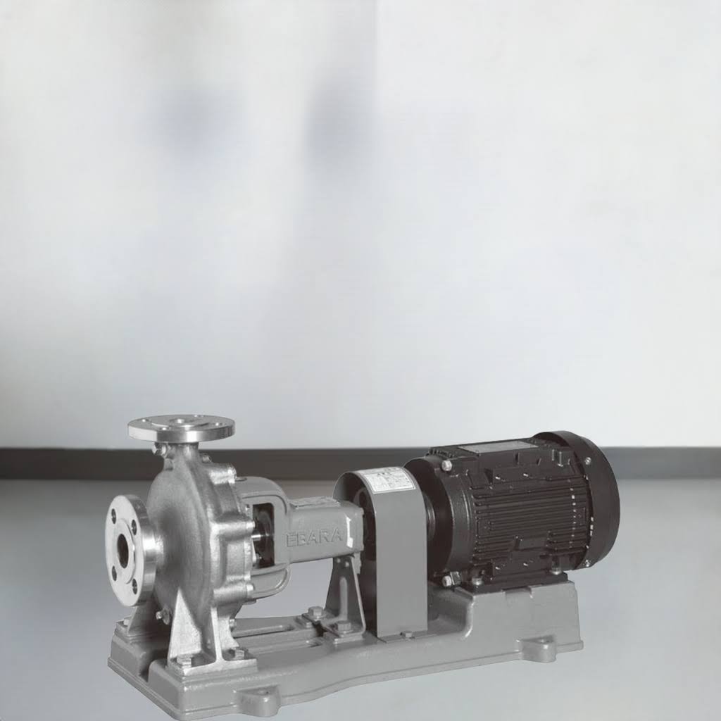 100×80FSS4J57.5B FSS形ｽﾃﾝﾚｽ製渦巻ﾎﾟﾝﾌﾟ50Hz荏原4極特殊仕様ﾒｶﾆｶﾙｼｰﾙ形SiC/ｶｰﾎﾞﾝ