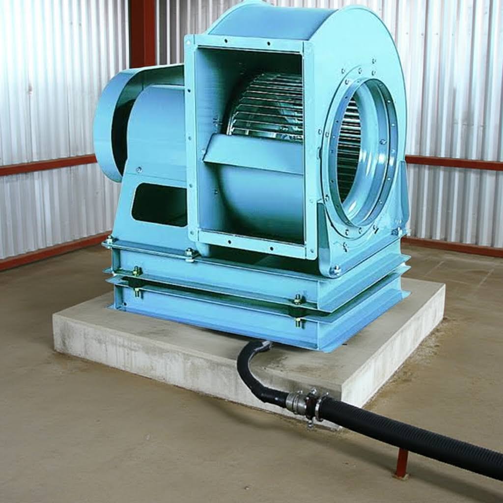 3 1/2SRMO4 1.5kw片吸込ﾏﾙﾁｴｰｽﾌｧﾝ（片持形）60hz荏原