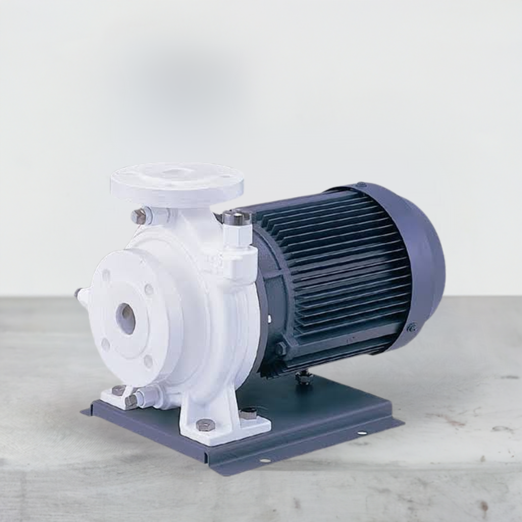 32×32FSEDN6.25E nyron coating single suction centrifugal pump ﾅｲﾛﾝｺｰﾃｨﾝｸﾞ製 片吸込渦巻ﾎﾟﾝﾌﾟ荏原