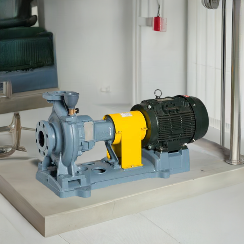 100×80FS2H518AF 2poles single suction centrifugal pump Grand packing type片吸込渦巻ﾎﾟﾝﾌﾟ荏原