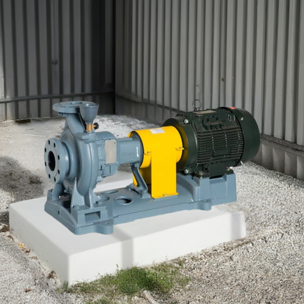 100×80FS2J537BE 2poles single suction centrifugal pump Grand packing type片吸込渦巻ﾎﾟﾝﾌﾟ荏原