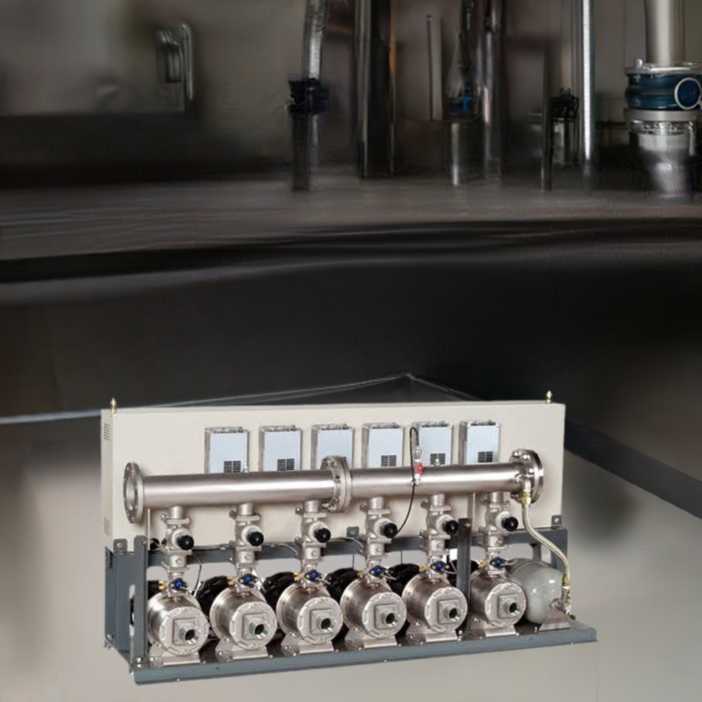 40BNWME3.7N ebara inverter pumping unit推定末端圧力一定台数制御給水ﾕﾆｯﾄ(ｲﾝﾊﾞｰﾀ方式）荏原