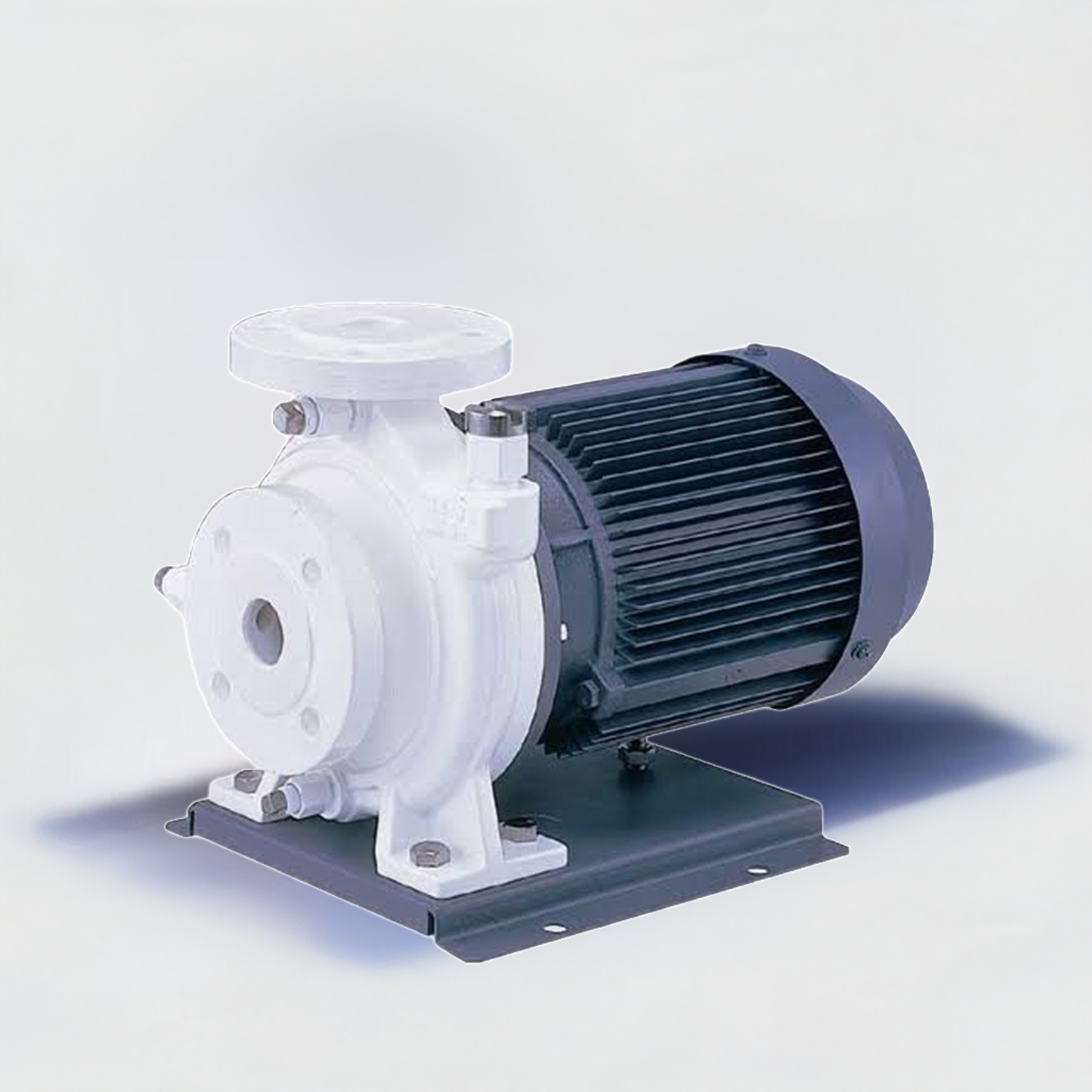 65×50FSHDN611E nyron coating single suction centrifugal pump ﾅｲﾛﾝｺｰﾃｨﾝｸﾞ製 片吸込渦巻ﾎﾟﾝﾌﾟ荏原