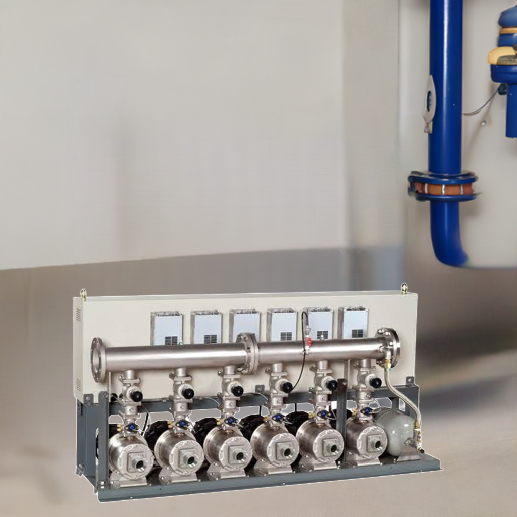 40BNWME1.5N ebara inverter pumping unit推定末端圧力一定台数制御給水ﾕﾆｯﾄ(ｲﾝﾊﾞｰﾀ方式）荏原