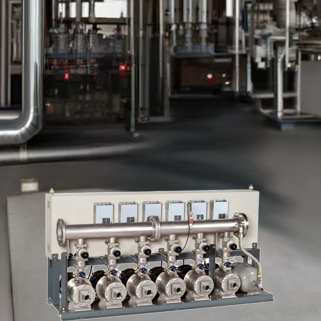 50BNWME7.5AN(E) ebara inverter pumping unit推定末端圧力一定台数制御給水ﾕﾆｯﾄ(ｲﾝﾊﾞｰﾀ方式）荏原