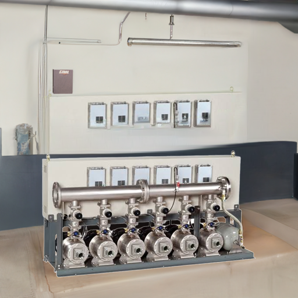 65BNWME3.7N ebara inverter pumping unit推定末端圧力一定台数制御給水ﾕﾆｯﾄ(ｲﾝﾊﾞｰﾀ方式）荏原