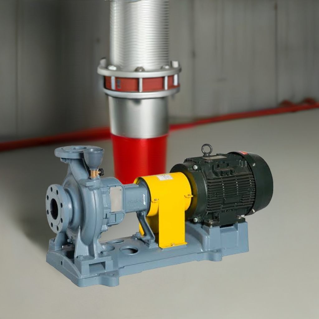 125×100FS4L530AE 4poles single suction centrifugal pump Grand packing type片吸込渦巻ﾎﾟﾝﾌﾟ荏原