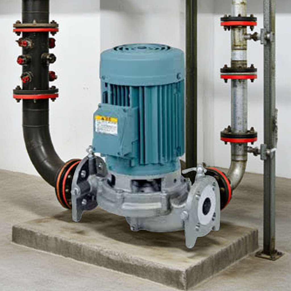 LP100C57.5-e teral LPtype 2poles motor type line pump ｽﾃﾝﾚｽ製2極ﾓｰﾀｰ形ﾗｲﾝﾎﾟﾝﾌﾟﾃﾗﾙ