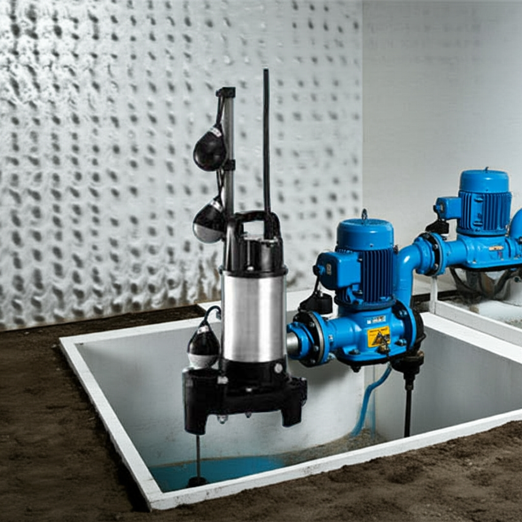 50PVT-5.25S teral PVtype resin drainage underwater pump Main unit only自動式・親機のみ 排水水中ポンプ 樹脂製テラル