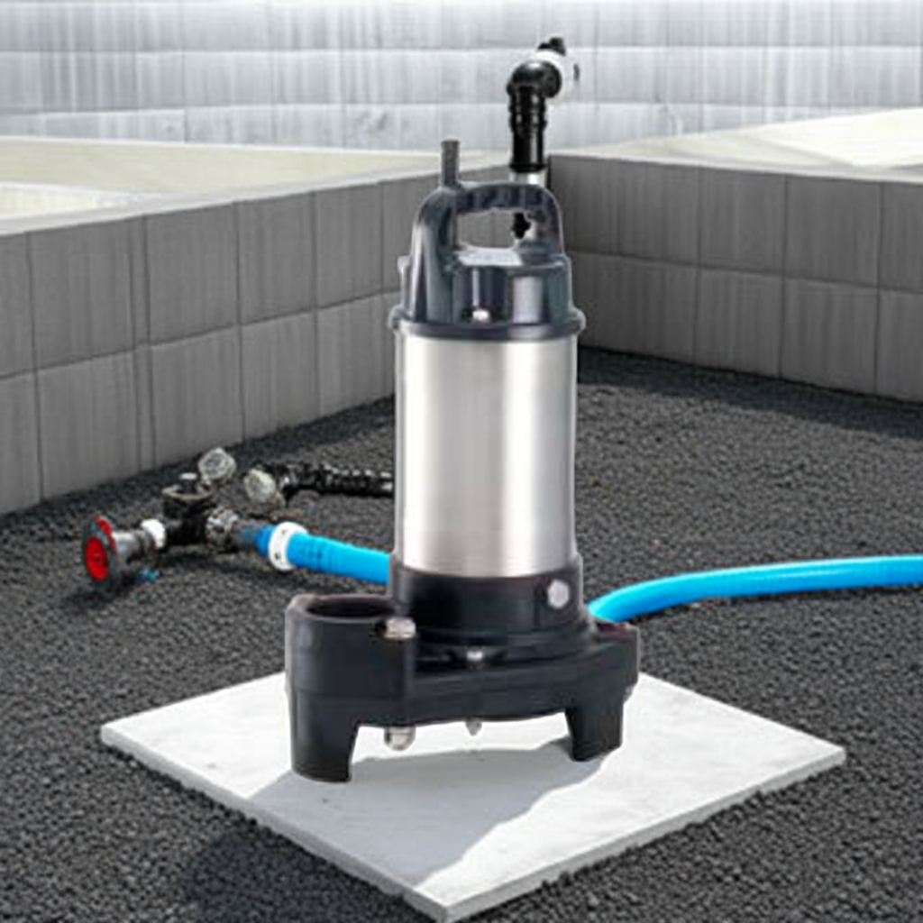 50PL-6.4S teral PLtype resin drainage underwater pump non-automatic汚水排水水中ポンプ 非自動式 テラル樹脂製