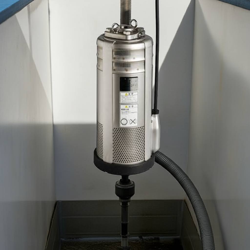 40BMSP6.75A ebara underwater centrifugal pumpｽﾃﾝﾚｽ製水中渦巻ﾎﾟﾝﾌﾟ
