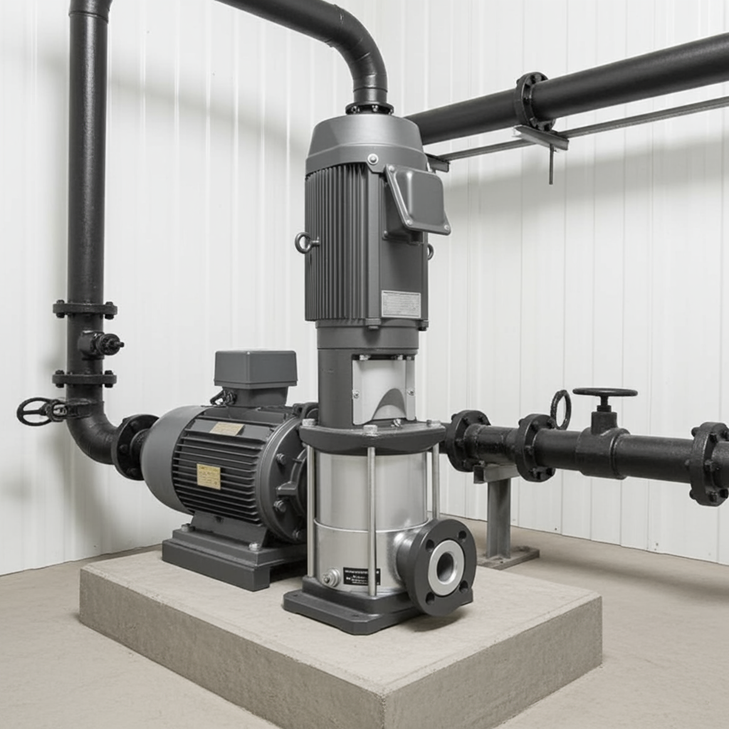 32EVMS751.5 ｽﾃﾝﾚｽ製立形多段ﾎﾟﾝﾌﾟ荏原 7段1.5kw