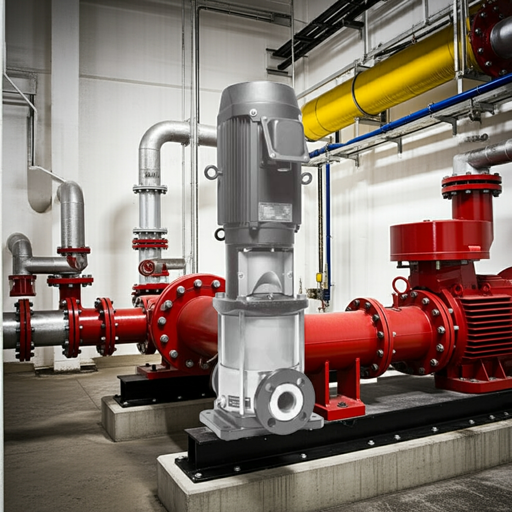 25EVMS46.75 ステンレス製立形多段ポンプ荏原 4段0.75kw