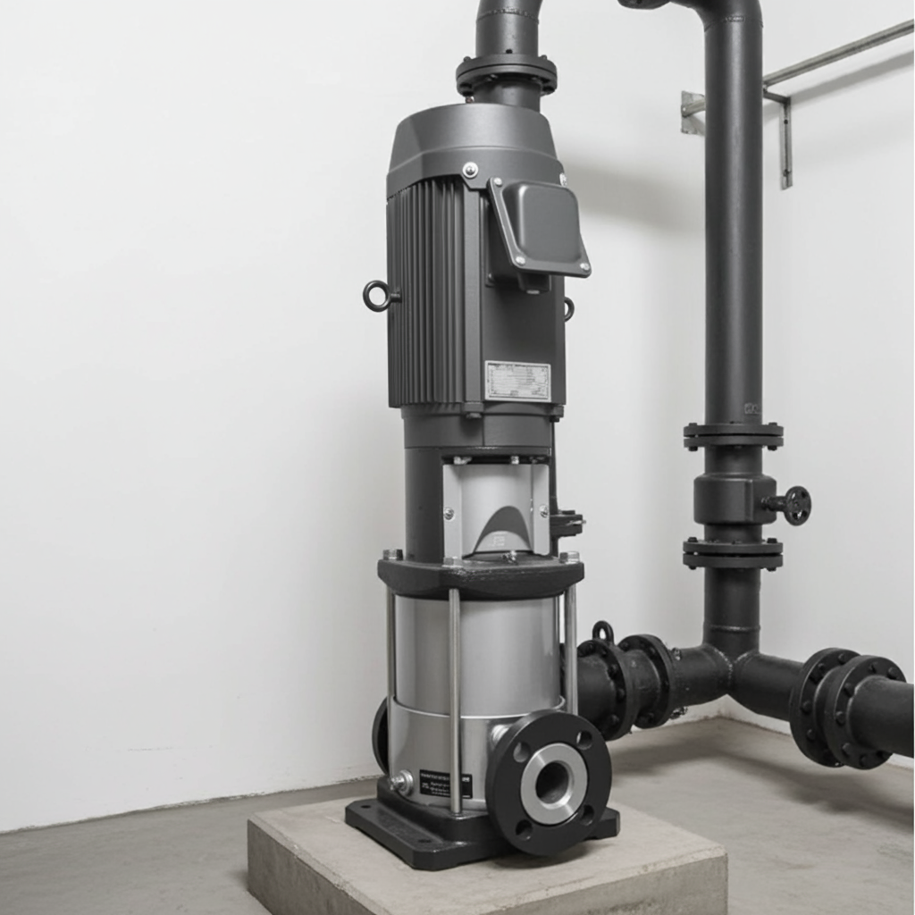 25EVMS2364.0 ｽﾃﾝﾚｽ製立形多段ﾎﾟﾝﾌﾟ荏原23段4.0kw