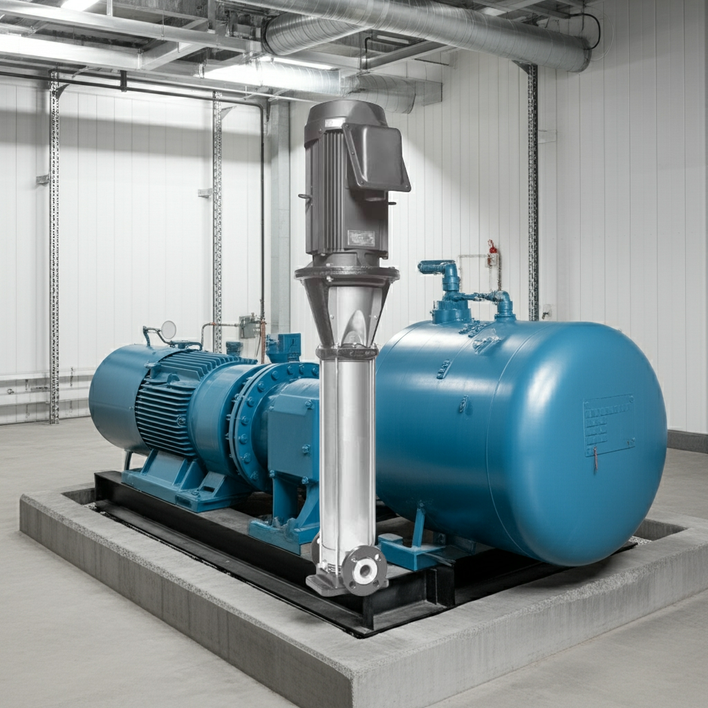 25EVMSL1251.1 ｽﾃﾝﾚｽ製立形多段ﾎﾟﾝﾌﾟ荏原 12段1.1kw