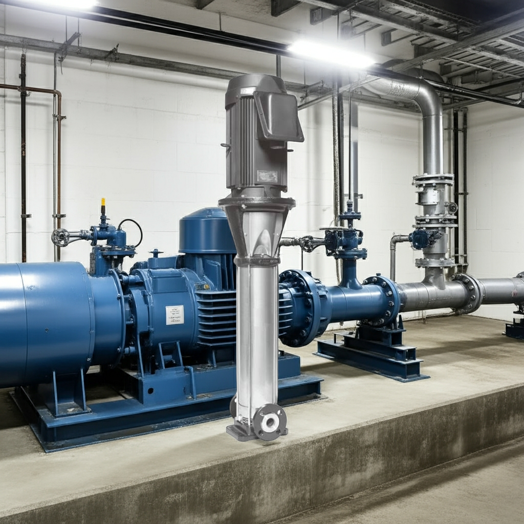 25EVMSL2352.2 ｽﾃﾝﾚｽ製立形多段ﾎﾟﾝﾌﾟ荏原 23段2.2kw