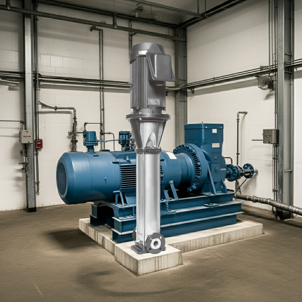 40EVMSL853.0 ｽﾃﾝﾚｽ製立形多段ﾎﾟﾝﾌﾟ荏原 8段3.0kw