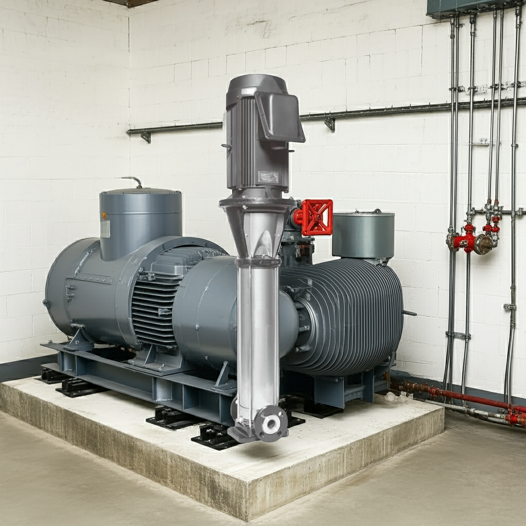 40EVMSL362.2 ｽﾃﾝﾚｽ製立形多段ﾎﾟﾝﾌﾟ荏原 3段2,2kw