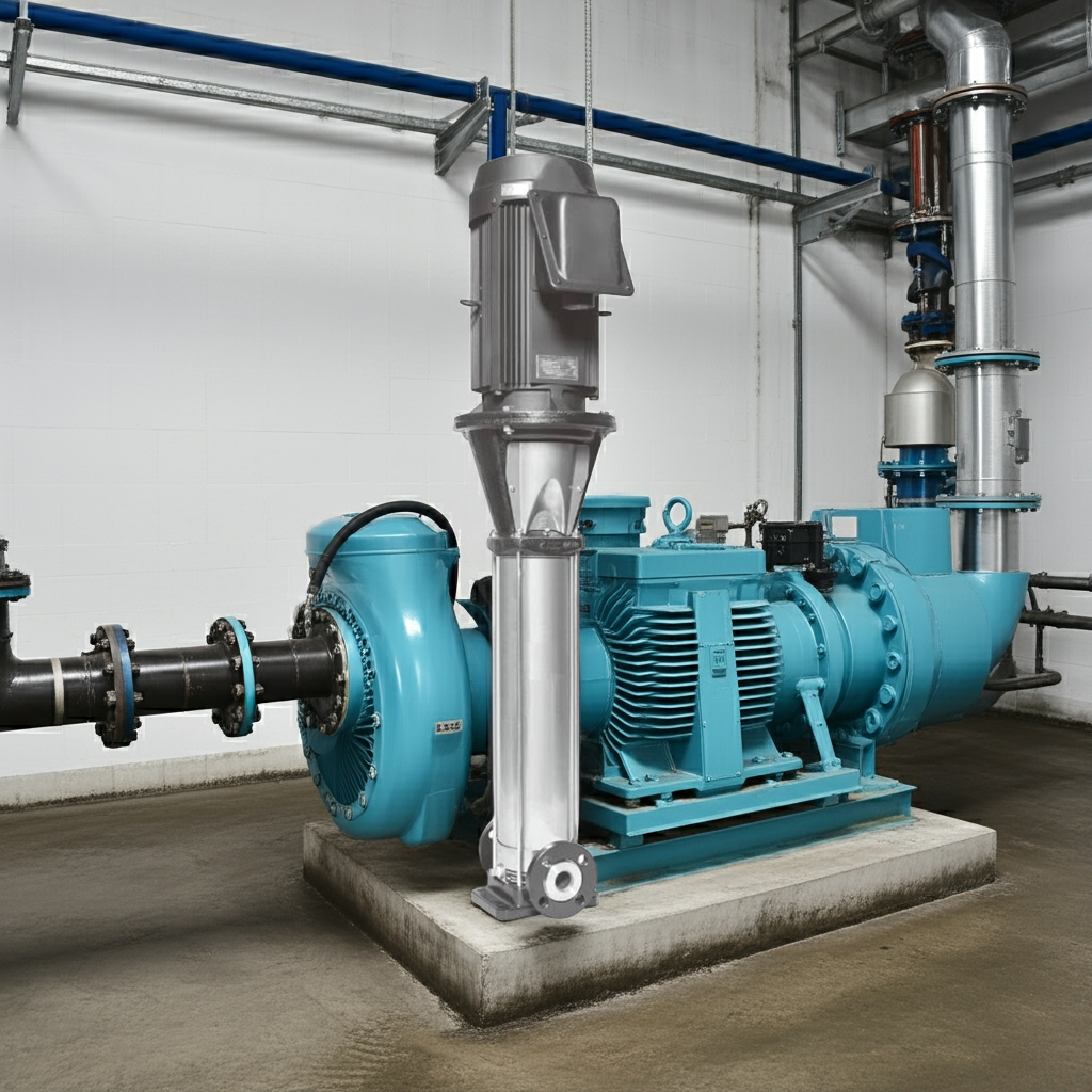 40EVMSL1167.5 ｽﾃﾝﾚｽ製立形多段ﾎﾟﾝﾌﾟ荏原 11段7.5kw