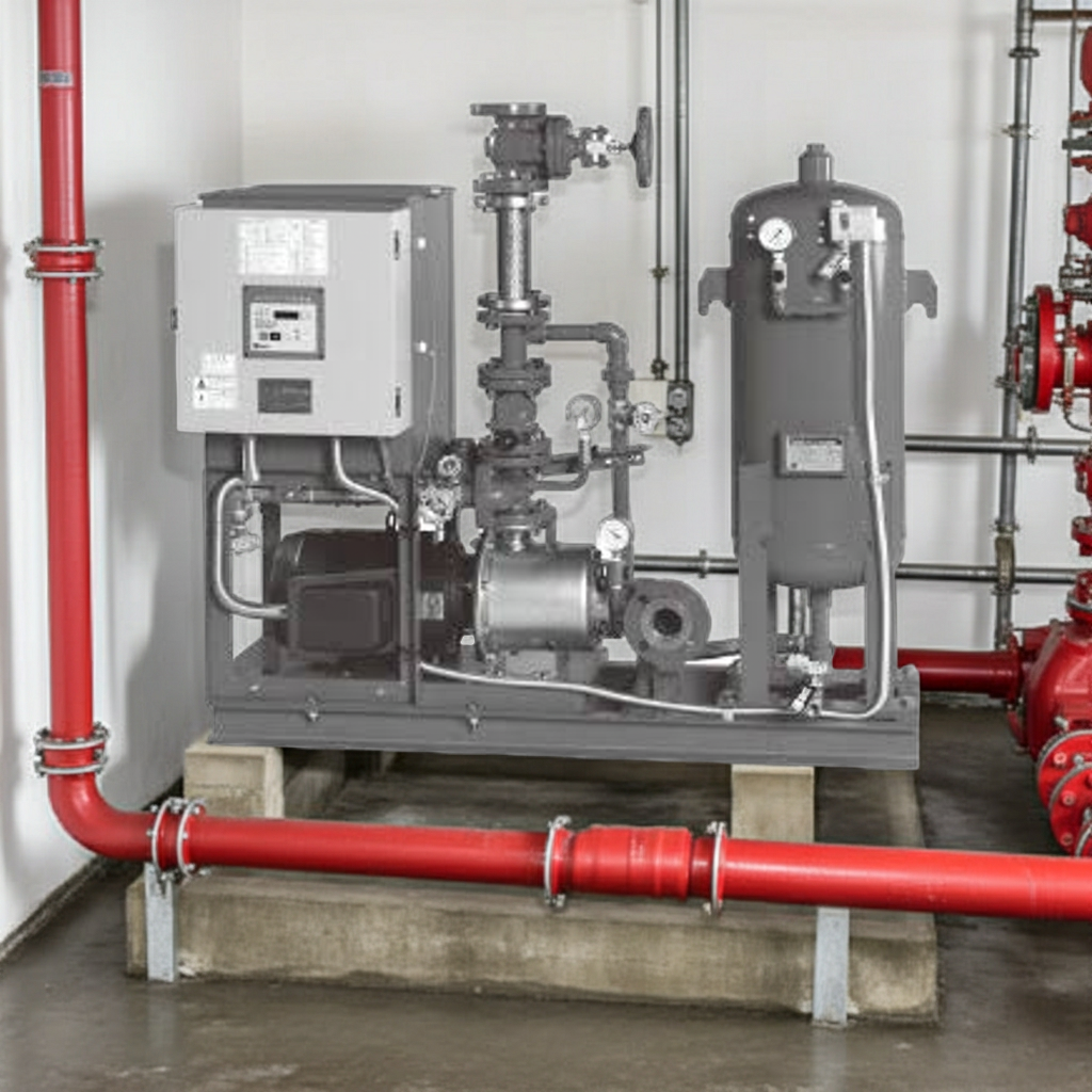 50MEFP263.7 MEFP型(2極)圧力空気槽付き消火ポンプユニット電動機駆動形荏原