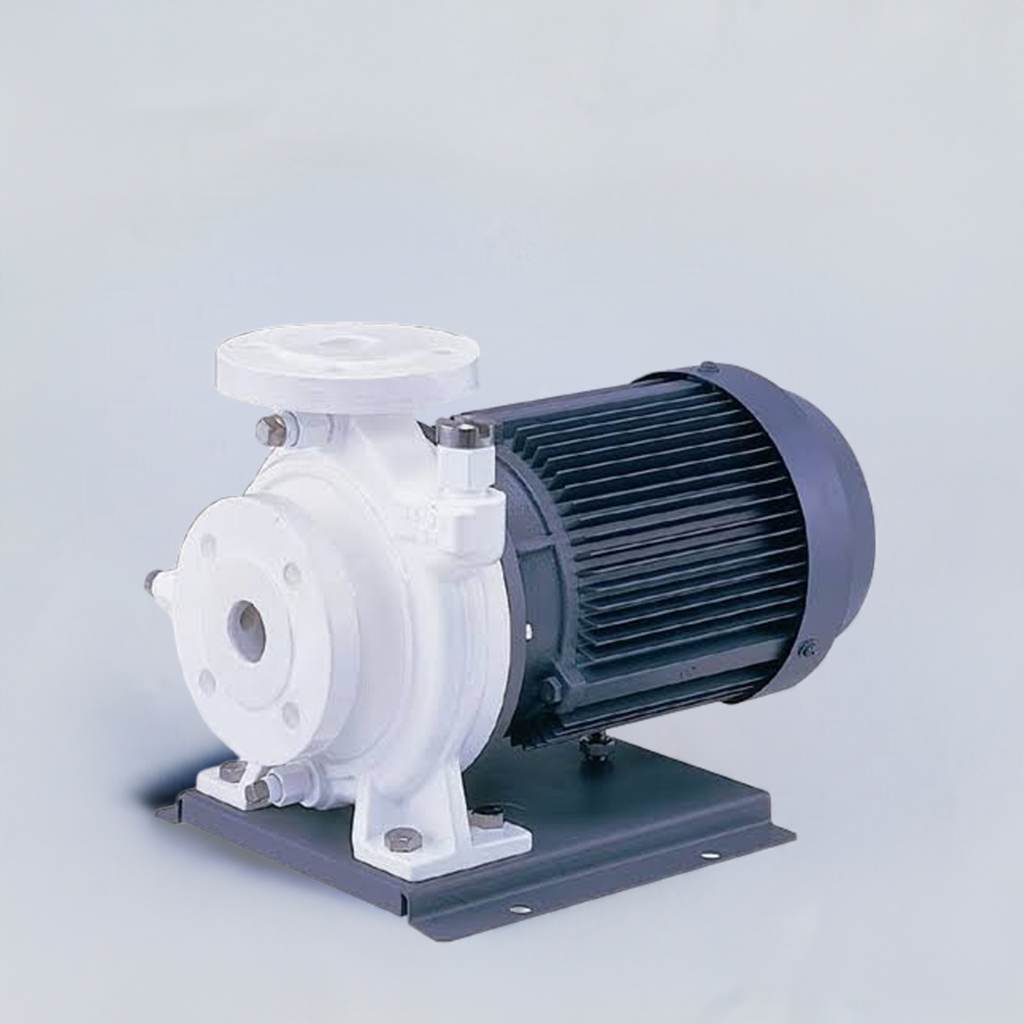 50×40FSFDN62.2E nyron coating single suction centrifugal pump ﾅｲﾛﾝｺｰﾃｨﾝｸﾞ製片吸込渦巻ﾎﾟﾝﾌﾟ荏原