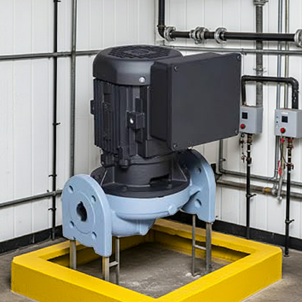 80LPDV55.5インバータ内蔵ＰＭモータ搭載高効率可変速ポンプ