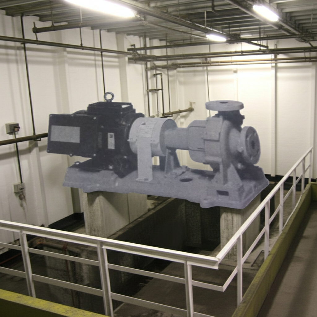 100×80FSV2F57.5B標準仕様ﾒｶﾆｶﾙｼｰﾙ形 FSV型ｲﾝﾊﾞｰﾀ内蔵PMﾓｰﾀ搭載片吸込渦巻ﾎﾟﾝﾌﾟ