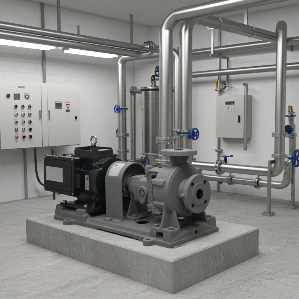 100×80FSV2F57.5A FSWV型ｲﾝﾊﾞｰﾀ内蔵PMﾓｰﾀ搭載片吸込渦巻ﾎﾟﾝﾌﾟ