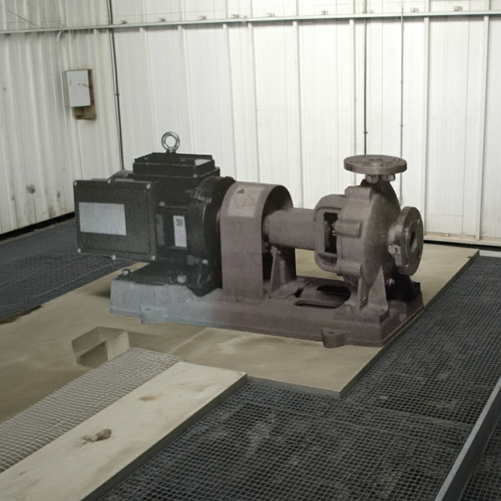 50×40FSSV2H55.5 特殊仕様ﾒｶﾆｶﾙｼｰﾙ形 FSSV型ｲﾝﾊﾞｰﾀ内蔵PMﾓｰﾀ搭載片吸込渦巻ﾎﾟﾝﾌﾟ