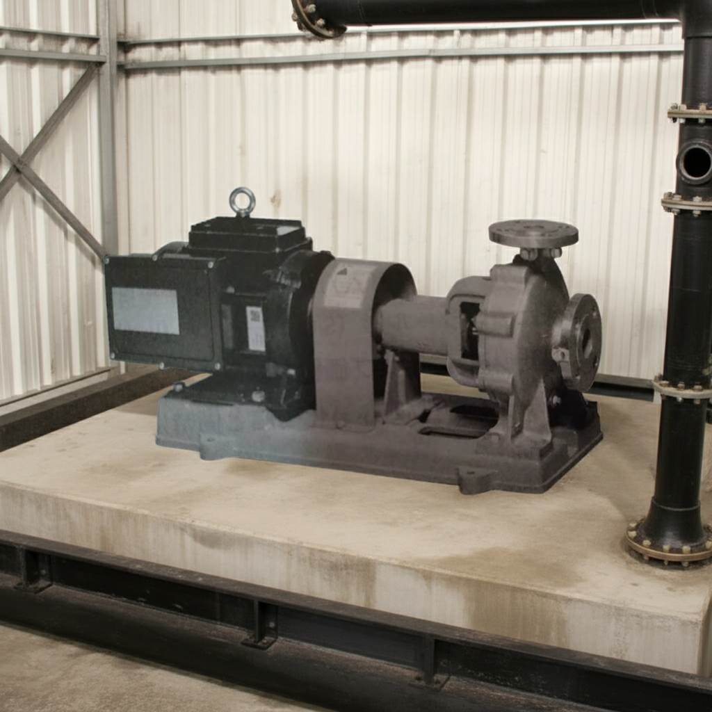 65×50FSSV2H57.5 特殊仕様ﾒｶﾆｶﾙｼｰﾙ形 FSSV型ｲﾝﾊﾞｰﾀ内蔵PMﾓｰﾀ搭載片吸込渦巻ﾎﾟﾝﾌﾟ