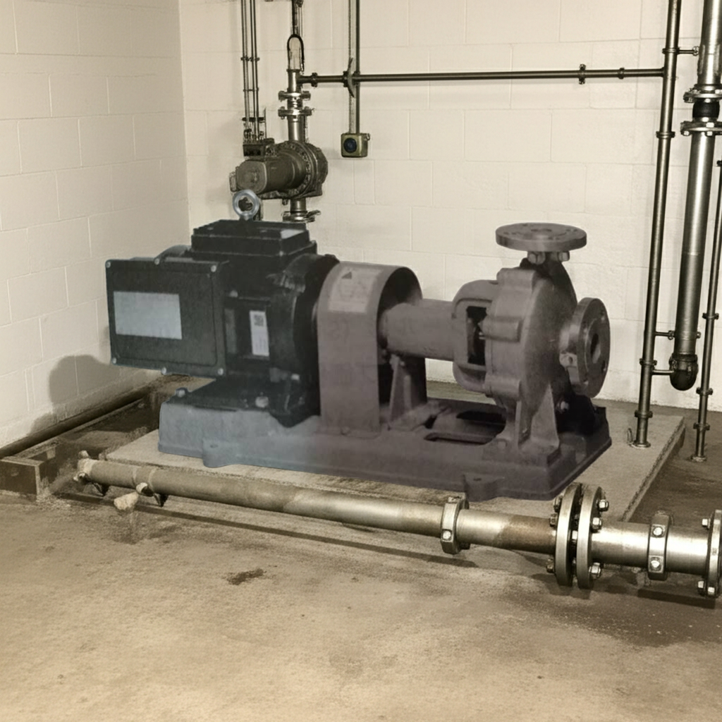 50×40FSSV2E61.5 特殊仕様ﾒｶﾆｶﾙｼｰﾙ形 FSSV型ｲﾝﾊﾞｰﾀ内蔵PMﾓｰﾀ搭載片吸込渦巻ﾎﾟﾝﾌﾟ