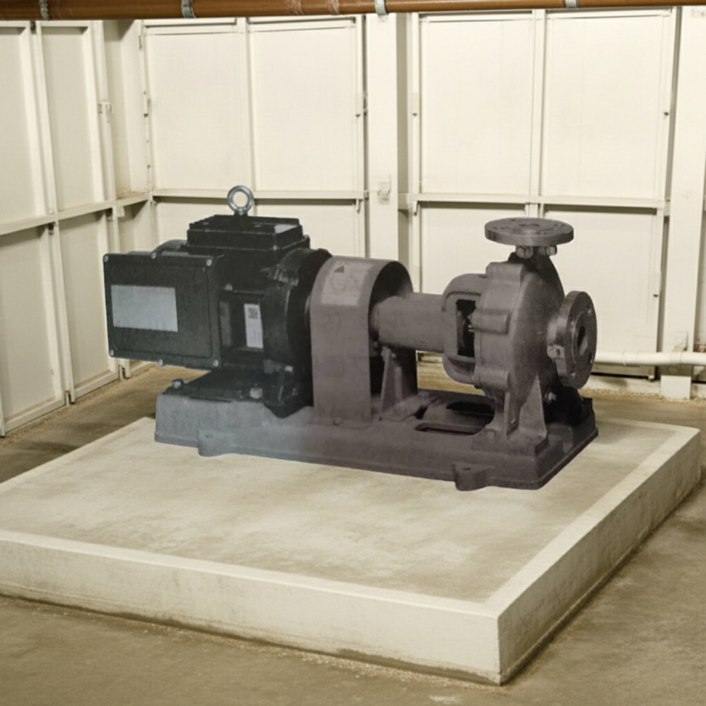 65×50FSSV2F63.7 特殊仕様ﾒｶﾆｶﾙｼｰﾙ形 FSSV型ｲﾝﾊﾞｰﾀ内蔵PMﾓｰﾀ搭載片吸込渦巻ﾎﾟﾝﾌﾟ