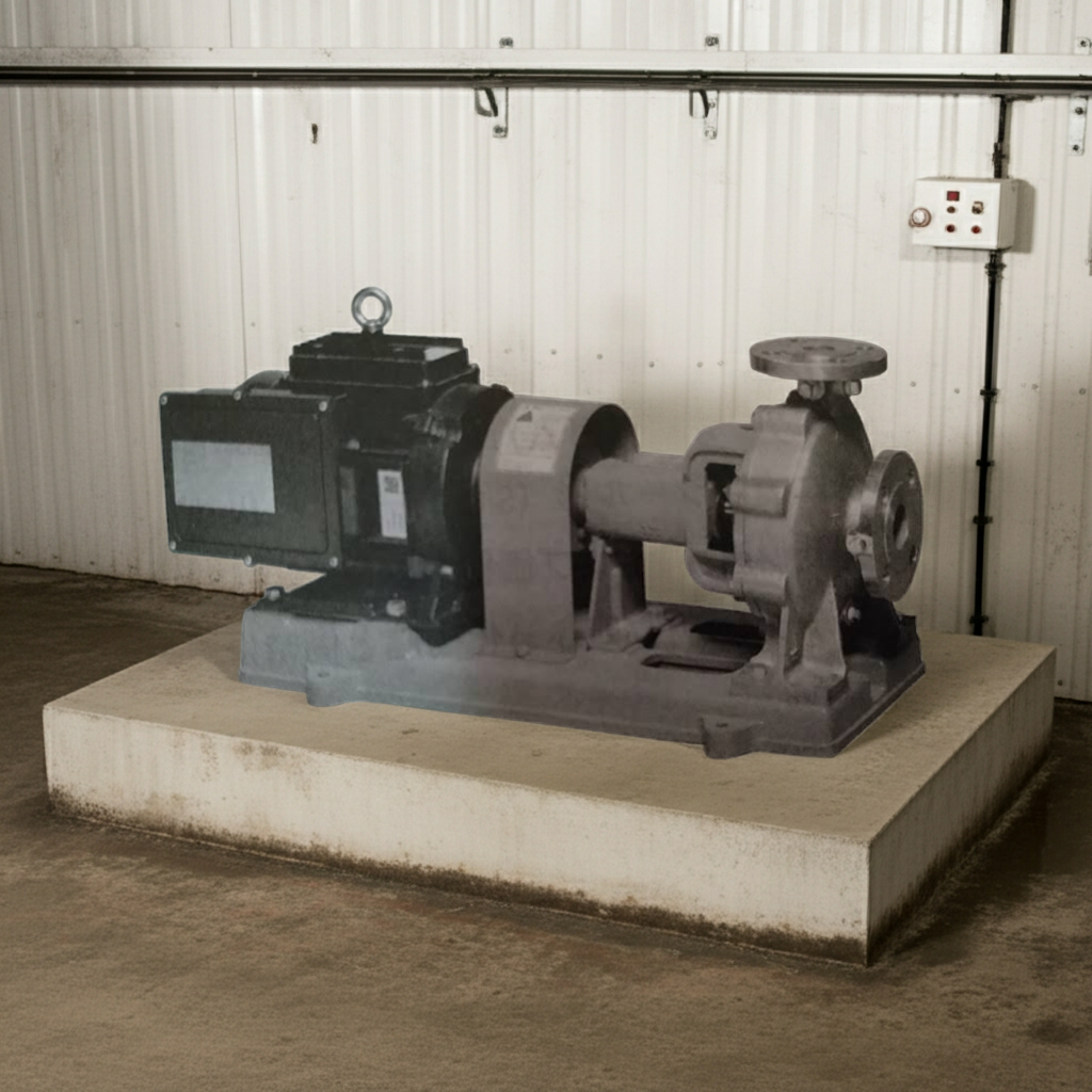 80×65FSSV2F63.7 特殊仕様ﾒｶﾆｶﾙｼｰﾙ形 FSSV型ｲﾝﾊﾞｰﾀ内蔵PMﾓｰﾀ搭載片吸込渦巻ﾎﾟﾝﾌﾟ