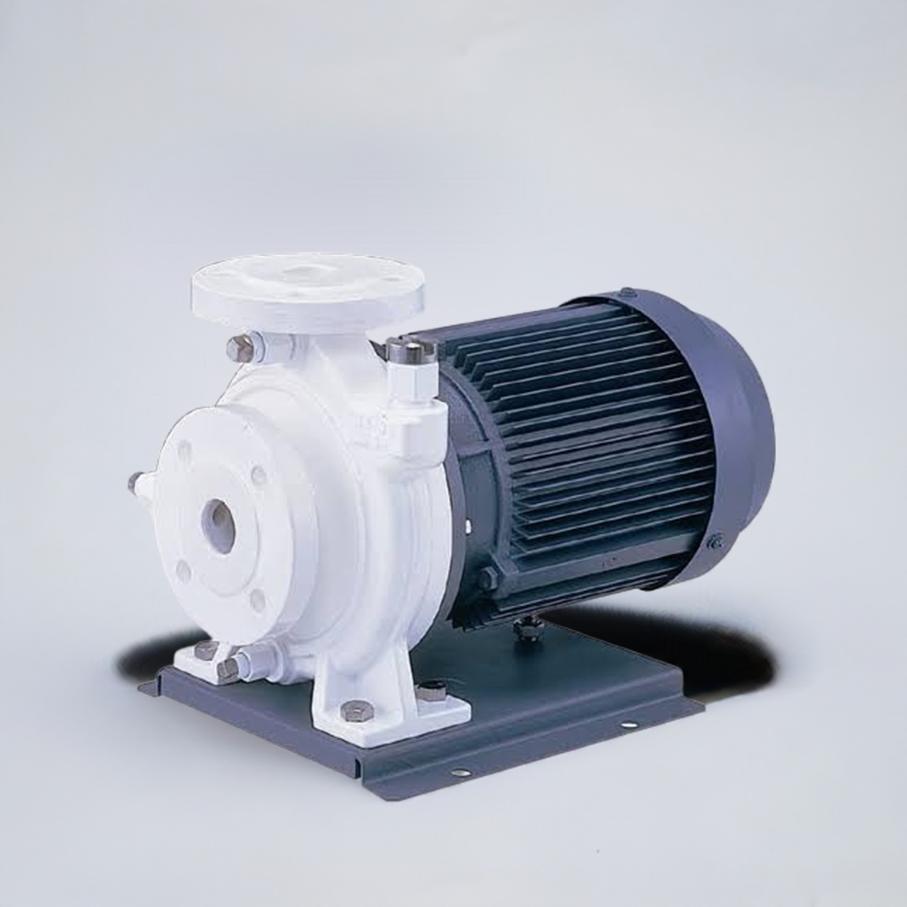 32×32FSGDN63.7F nyron coating single suction centrifugal pump ﾅｲﾛﾝｺｰﾃｨﾝｸﾞ製 片吸込渦巻ﾎﾟﾝﾌﾟ荏原