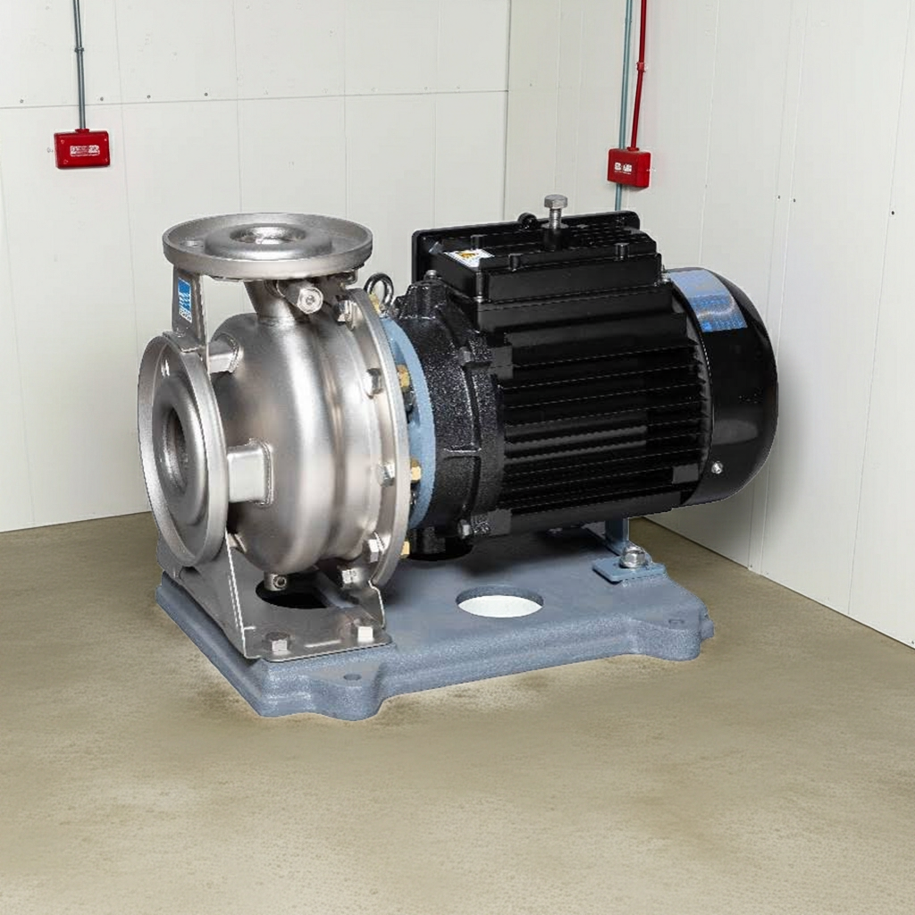 50×40FDEPV5.75 FDPV型ｲﾝﾊﾞｰﾀ内蔵PMﾓｰﾀ搭載ｽﾃﾝﾚｽ製渦巻ﾎﾟﾝﾌﾟ