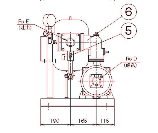 NX-LAT322-6.75-e teral pump constant pressure driving alone No liquid level control