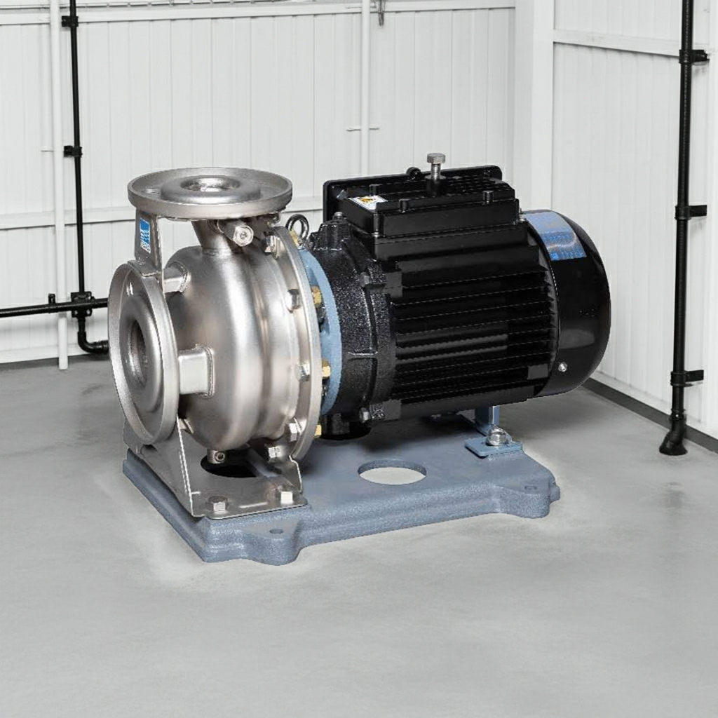 65×50FDEPV51.5 FDPV型ｲﾝﾊﾞｰﾀ内蔵PMﾓｰﾀ搭載ｽﾃﾝﾚｽ製渦巻ﾎﾟﾝﾌﾟ