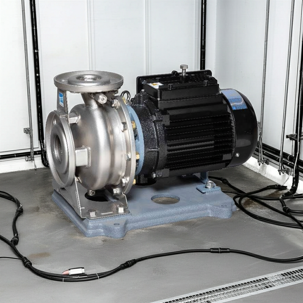 32×32FDFPV61.5 FDPV型ｲﾝﾊﾞｰﾀ内蔵PMﾓｰﾀ搭載ｽﾃﾝﾚｽ製渦巻ﾎﾟﾝﾌﾟ