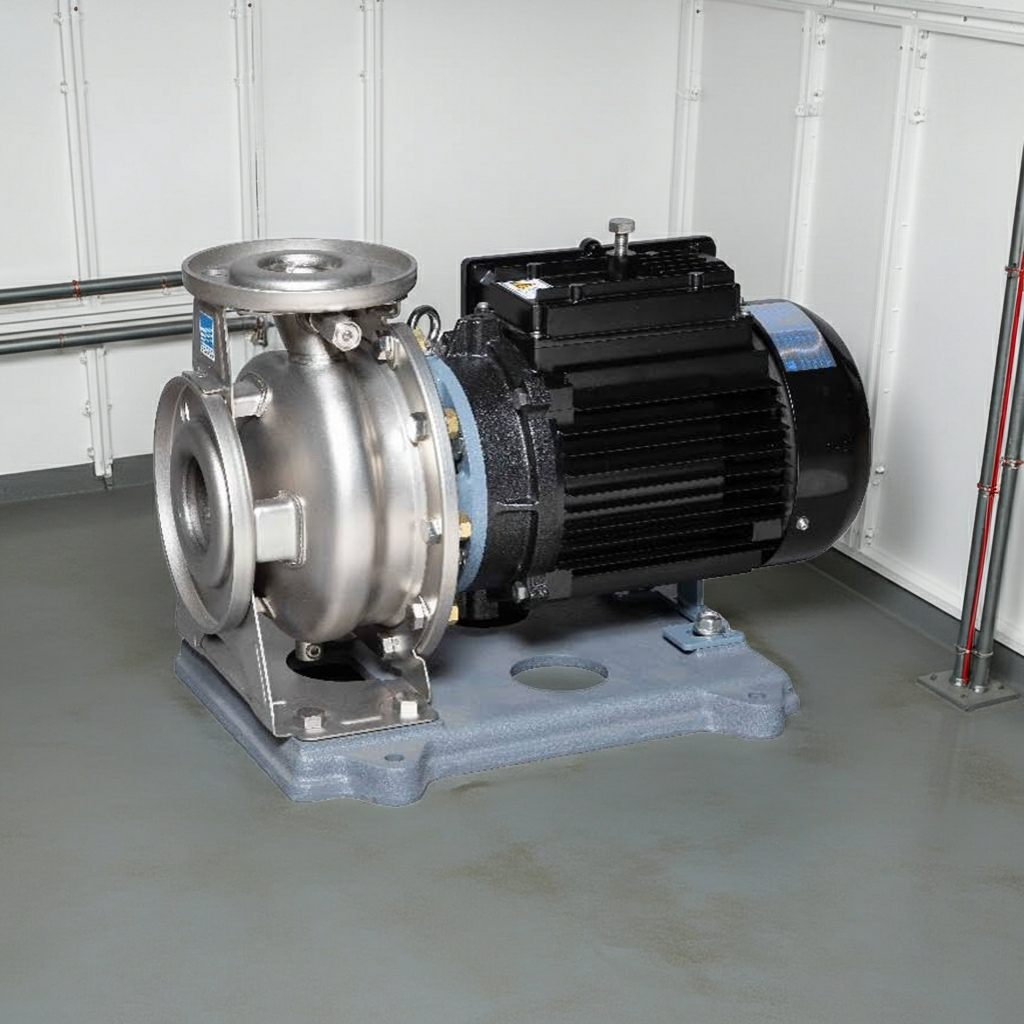 40×32FDFPV61.5 FDPV型ｲﾝﾊﾞｰﾀ内蔵PMﾓｰﾀ搭載ｽﾃﾝﾚｽ製渦巻ﾎﾟﾝﾌﾟ