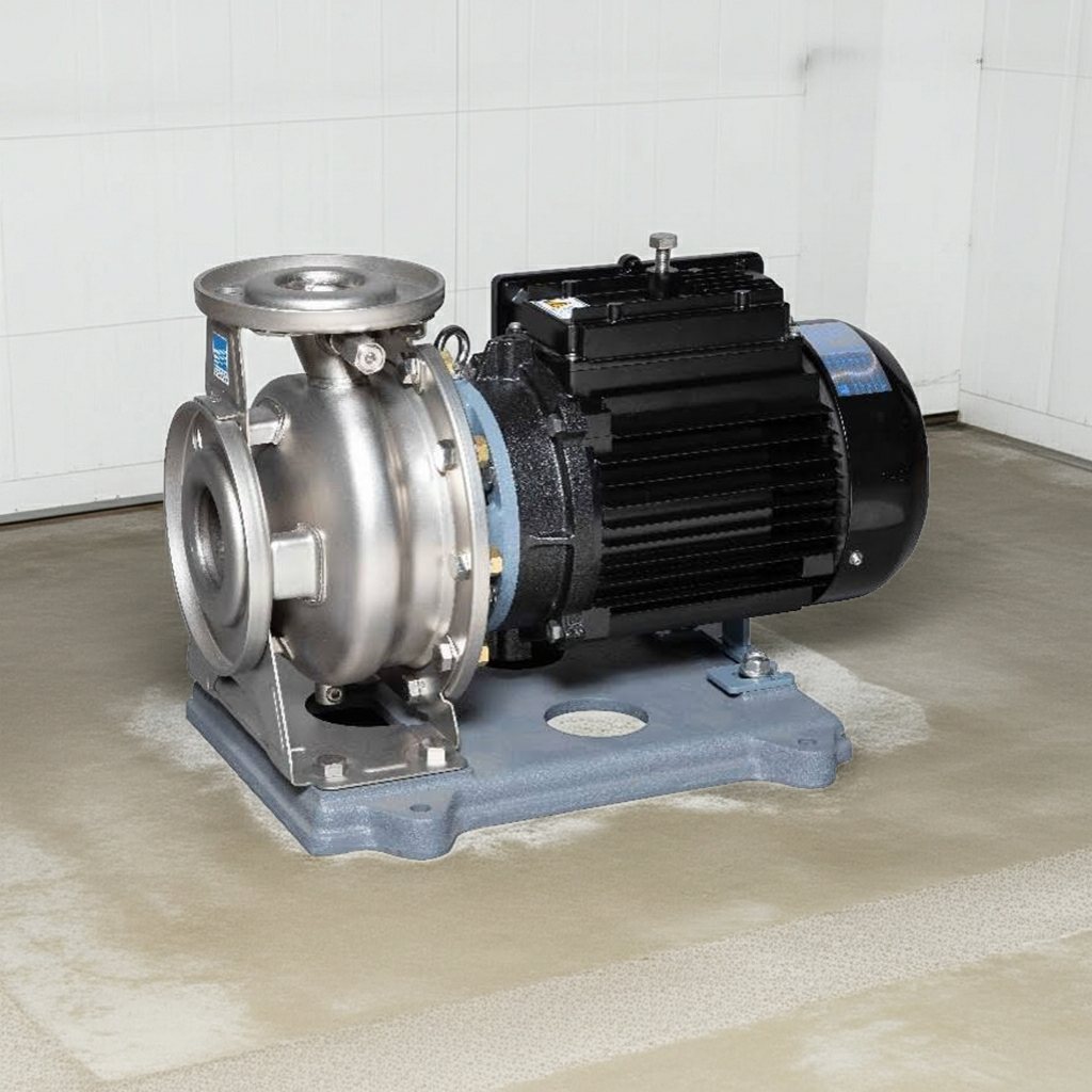 50×40FDGPV63.7 FDPV型ｲﾝﾊﾞｰﾀ内蔵PMﾓｰﾀ搭載ｽﾃﾝﾚｽ製渦巻ﾎﾟﾝﾌﾟ