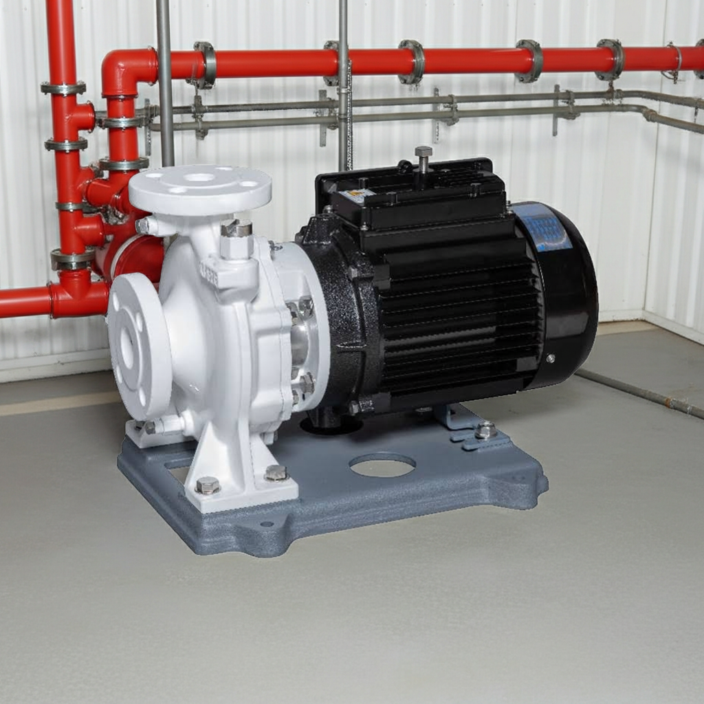 32×32FSFDNV5.75 インバータ内蔵ＰＭモータ搭載高効率可変速ﾅｲﾛﾝｺｰﾃｨﾝｸﾞ片吸込渦巻ポンプ