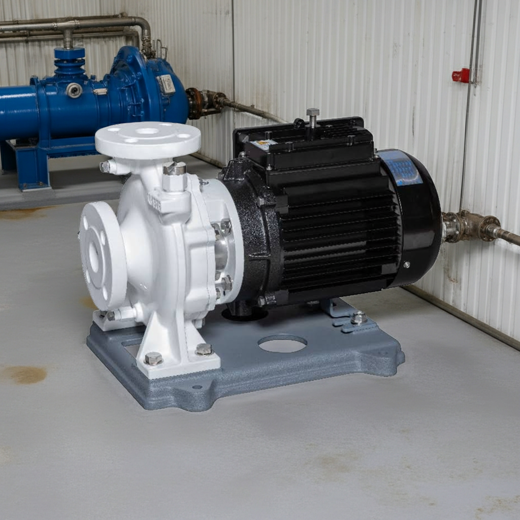 32×32FSGDNV51.5 インバータ内蔵ＰＭモータ搭載高効率可変速ﾅｲﾛﾝｺｰﾃｨﾝｸﾞ片吸込渦巻ポンプ